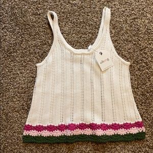Knit Sweater Tank Top